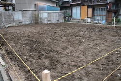 酢飯屋 旧店舗 解体終了・End of dismantling old store