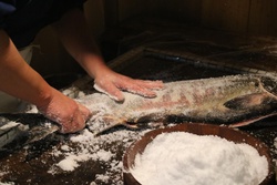 鮭の塩引き