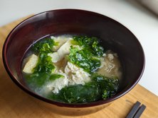 お味噌汁（みそ汁）・ miso soup