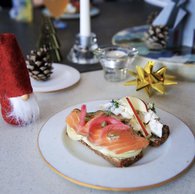 ヒュッゲを味わう　スモーブロー の lunch会