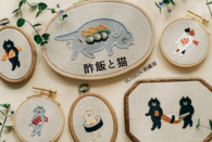 SUIMIN 刺繍展 『酢飯と猫』