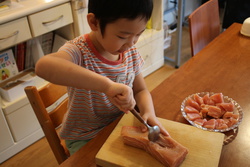 中落ち掻き
