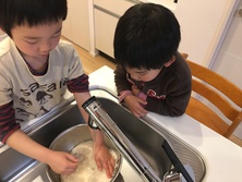 6歳からの炊飯教育