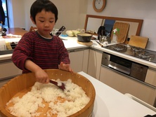 酢飯90kg注文入りましたー！