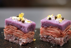 70歳 古希のお祝いには紫寿司で・Let's celebrate 70 years old with purple sushi