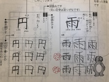 犬に邪魔された雨