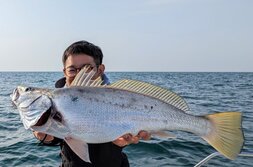 超魚系女子と土佐湾に釣りへ