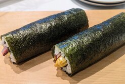 早めの節分、早めの恵方巻き。