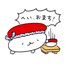 酢飯屋オリジナルLINEスタンプ　　『おしゅし × 酢飯屋』