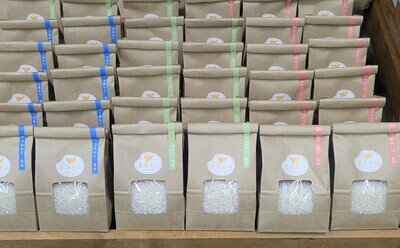 同じ釜の炊き立て新米を食べるランチ会