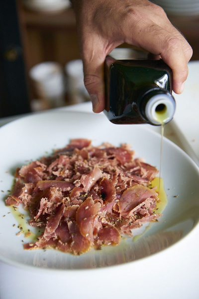ケイパーとブレサオーラのセット 神楽市場 酢飯屋